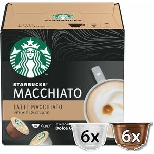 STARBUCKS® Latte Macchiato by NESCAFE® DOLCE GUSTO® kávé 12 db kép