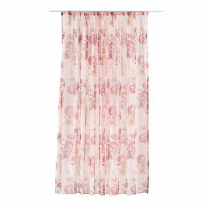 Rózsaszín átlátszó függöny 300x245 cm Angel – Mendola Fabrics kép