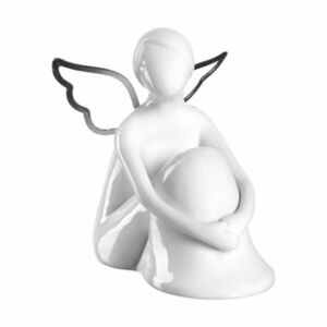 LEONARDO STELLA porcelán angyalka ülő 13cm kép