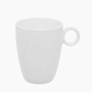 190 ml-es magas kávéscsésze fehér - RGB kép