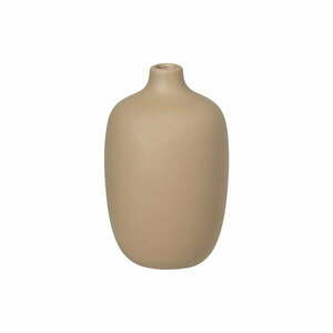 Nomad bézs kerámia váza, magasság 13 cm - Blomus kép