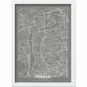 Keretezett poszter 40x55 cm Prague – Wallity kép