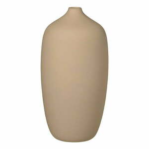 Nomad bézs kerámia váza, magasság 25 cm - Blomus kép