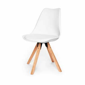 Gina 2 db fehér szék, bükkfa lábakkal - Bonami Essentials kép