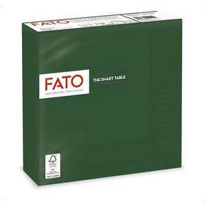 FATO Szalvéta, 1/4 hajtogatott, 33x33 cm, FATO "Smart Table", zöld kép