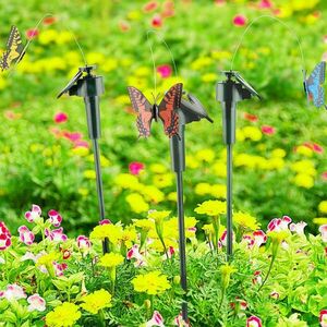 Napelemes kerti dekoráció, pillangó kép