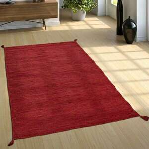 Szőtt szőnyeg Kilim foltosan piros, modell 20273, 60x110cm kép