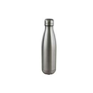 Ezüst rozsdamentes acél thermo vízes palack - 500ml kép