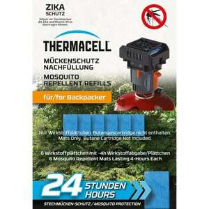 Thermacell M-24 Backpacker "világjáró" 24 órás utántöltő lapka kép
