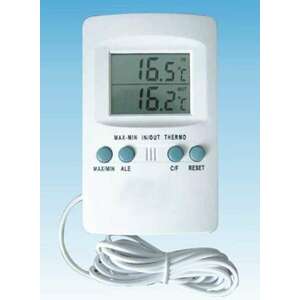 Digitális hőmérő bel- és kültéri hőmérséklet mérésére (BBD) kép