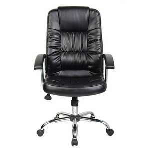 Ergonomikus irodai szék, Bedora Abraj, ökológiai bőr, fekete kép