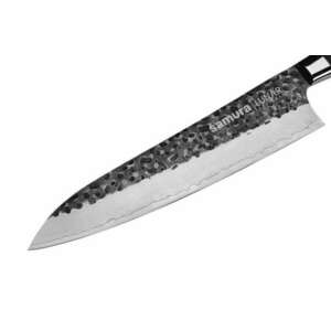Samura-Lunar Chef Knife, 67 rétegű damasztacél, 21.2 cm, ezüst/fekete kép