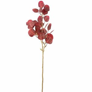 Műnövény szál, 64cm magas - Piros kép