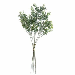 Eukaliptusz műnövény, 42cm magas, 20cm széles - Sötétzöld kép