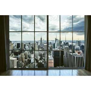 Kilátás New-Yorkra, poszter tapéta 375*250 cm kép
