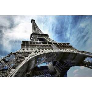 Eiffel-torony alulról, poszter tapéta 375*250 cm kép
