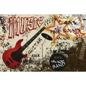 Rock zene, poszter tapéta 375*250 cm kép