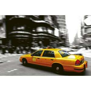 Sárga taxi, poszter tapéta 375*250 cm kép