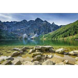 Hegyi tó, poszter tapéta 375*250 cm kép