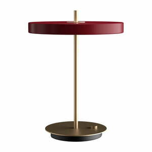 Borvörös LED szabályozható asztali lámpa fém búrával (magasság 41, 5 cm) Asteria Table – UMAGE kép
