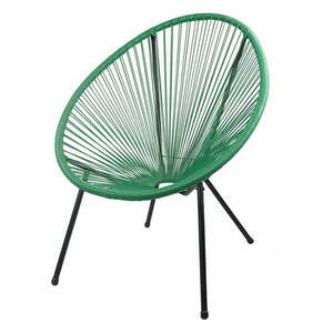 Zöld műanyag kerti fotel Dalida - Garden Pleasure kép