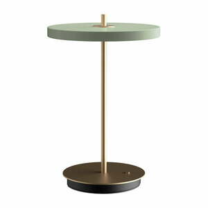 Világoszöld LED szabályozható asztali lámpa fém búrával (magasság 31 cm) Asteria Move – UMAGE kép