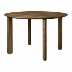 Tölgyfa kerek étkezőasztal ø 120 cm Comfort Circle – UMAGE kép