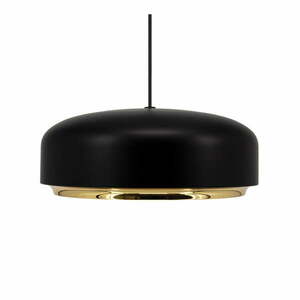 Fekete LED függőlámpa fém búrával ø 40 cm Hazel medium – UMAGE kép