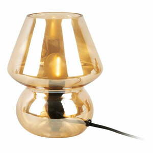 Glass világosbarna üveg asztali lámpa, magasság 18 cm - Leitmotiv kép