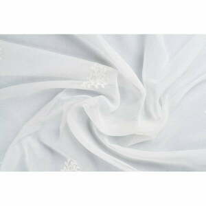 Fehér átlátszó függöny 300x245 cm Fibula – Mendola Fabrics kép