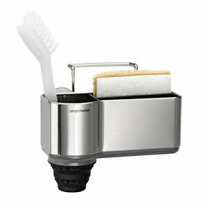Öntapadós fém mosogatóeszköz tartó - simplehuman kép