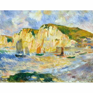 Auguste Renoir - Sea and Cliffs másolat, 90 x 70 cm kép