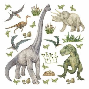 Dino öntapadó dekoráció, 30 x 30 cm kép