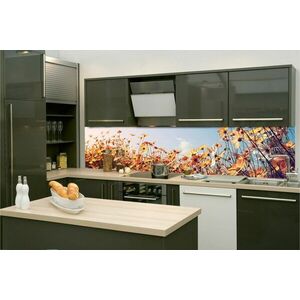Öntapadó konyha fotótapéta réti virágok kép