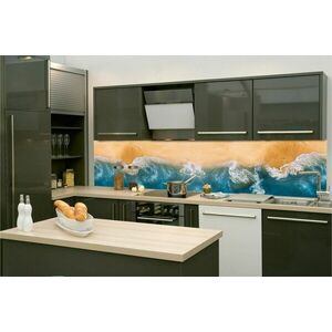 Öntapadó konyha fotótapéta nyugtató hullámok kép
