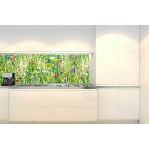 Öntapadó konyha fotótapéta mezei virágok kép