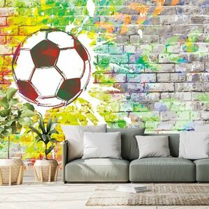 Önatapadó tapéta nyarő labda tégla falon kép