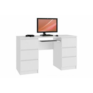 KORDA A-11 íróasztal, 135x77x50, fehér kép
