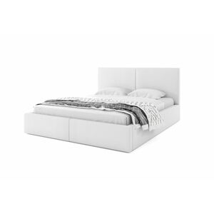 NICKY 2 kárpitozott ágy, 180x200, fehér kép