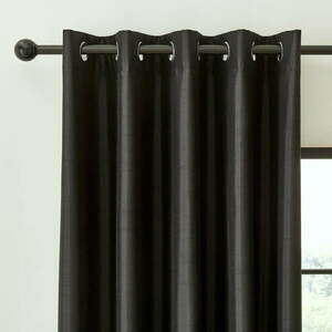 Fekete sötétítő függöny szett 2 db-os 168x183 cm – Catherine Lansfield kép