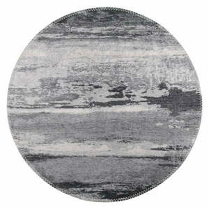 Szürke mosható kerek szőnyeg ø 120 cm – Vitaus kép