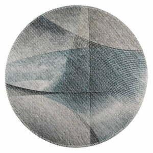 Világosszürke mosható kerek szőnyeg ø 120 cm – Vitaus kép