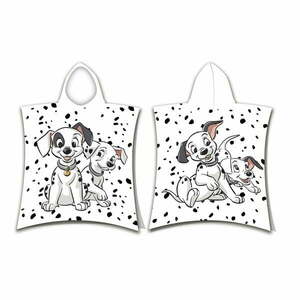 Fehér frottír gyerek fürdőköpeny 101 Dalmatins – Jerry Fabrics kép