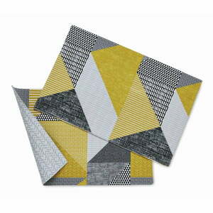 Textil tányéralátét szett 2 db-os 46x30 cm Larsson Geo - Catherine Lansfield kép