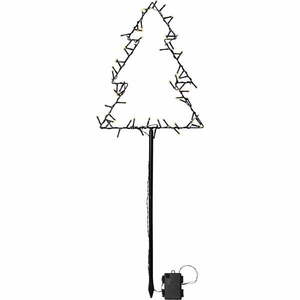 Fekete fénydekoráció karácsonyi mintával Spiky – Star Trading kép