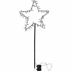 Fekete fénydekoráció karácsonyi mintával Spiky – Star Trading kép