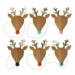 Parti sapka készlet 6 db-os Reindeer - Meri Meri kép