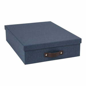 Oskar kék tárolódoboz - Bigso Box of Sweden kép
