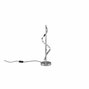 Fényes ezüstszínű LED asztali lámpa (magasság 56 cm) Isabel – Trio kép