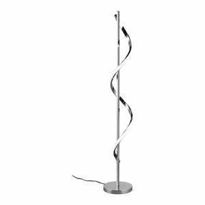 Fényes ezüstszínű LED szabályozható állólámpa (magasság 120 cm) Isabel – Trio kép